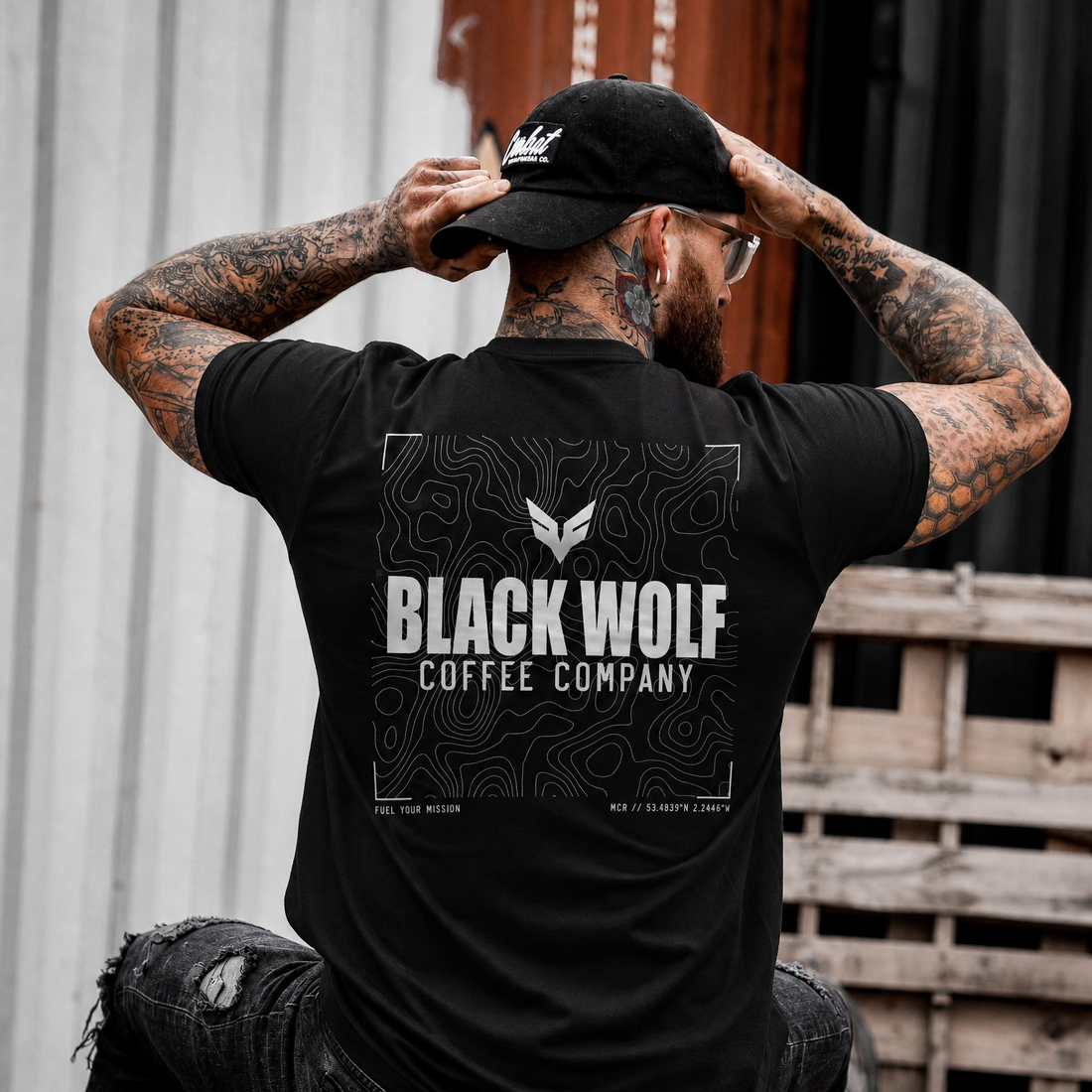 Black Wolf - Topo Logo T-shirt